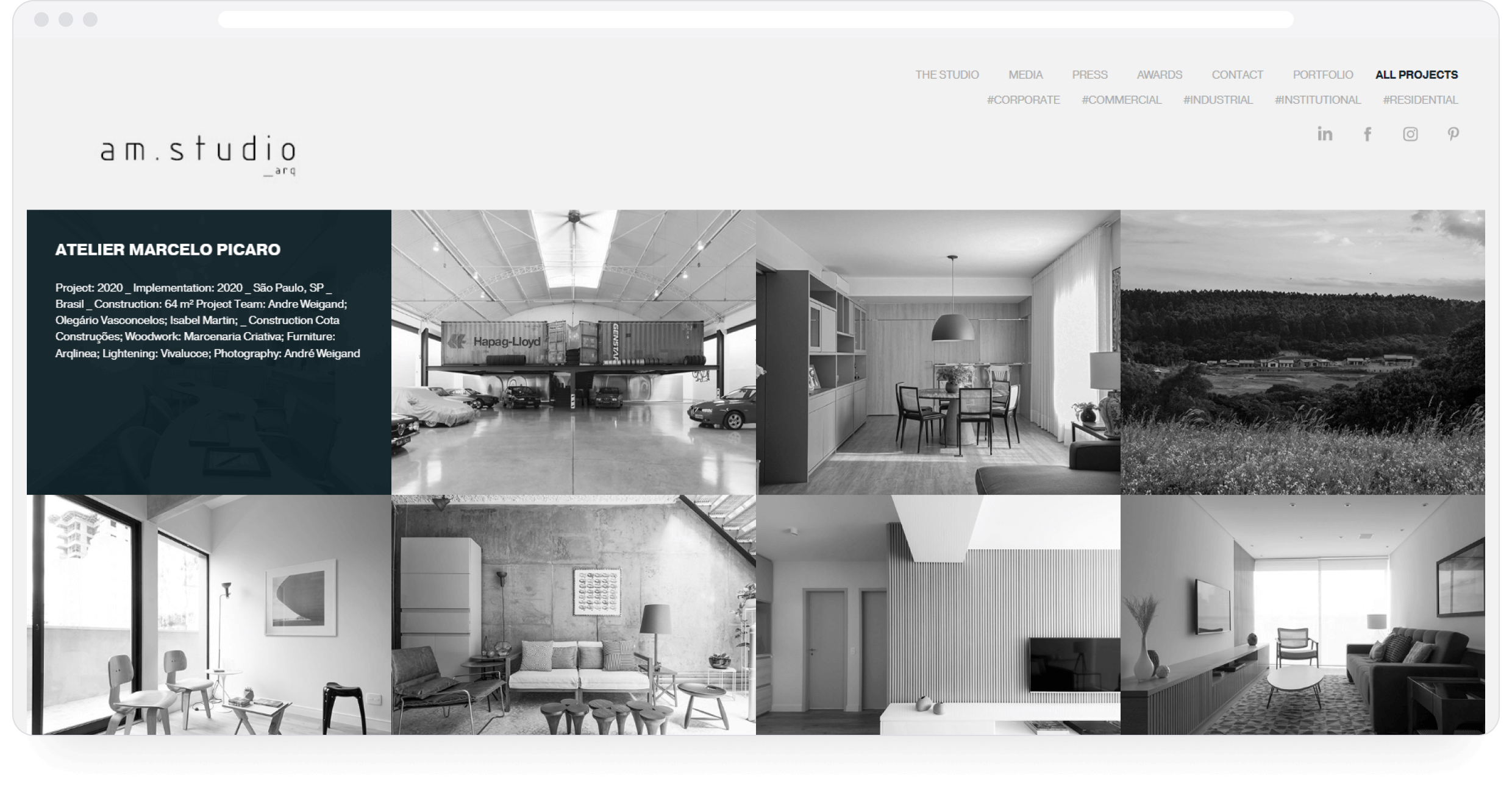 am.studio's architecture portfolio