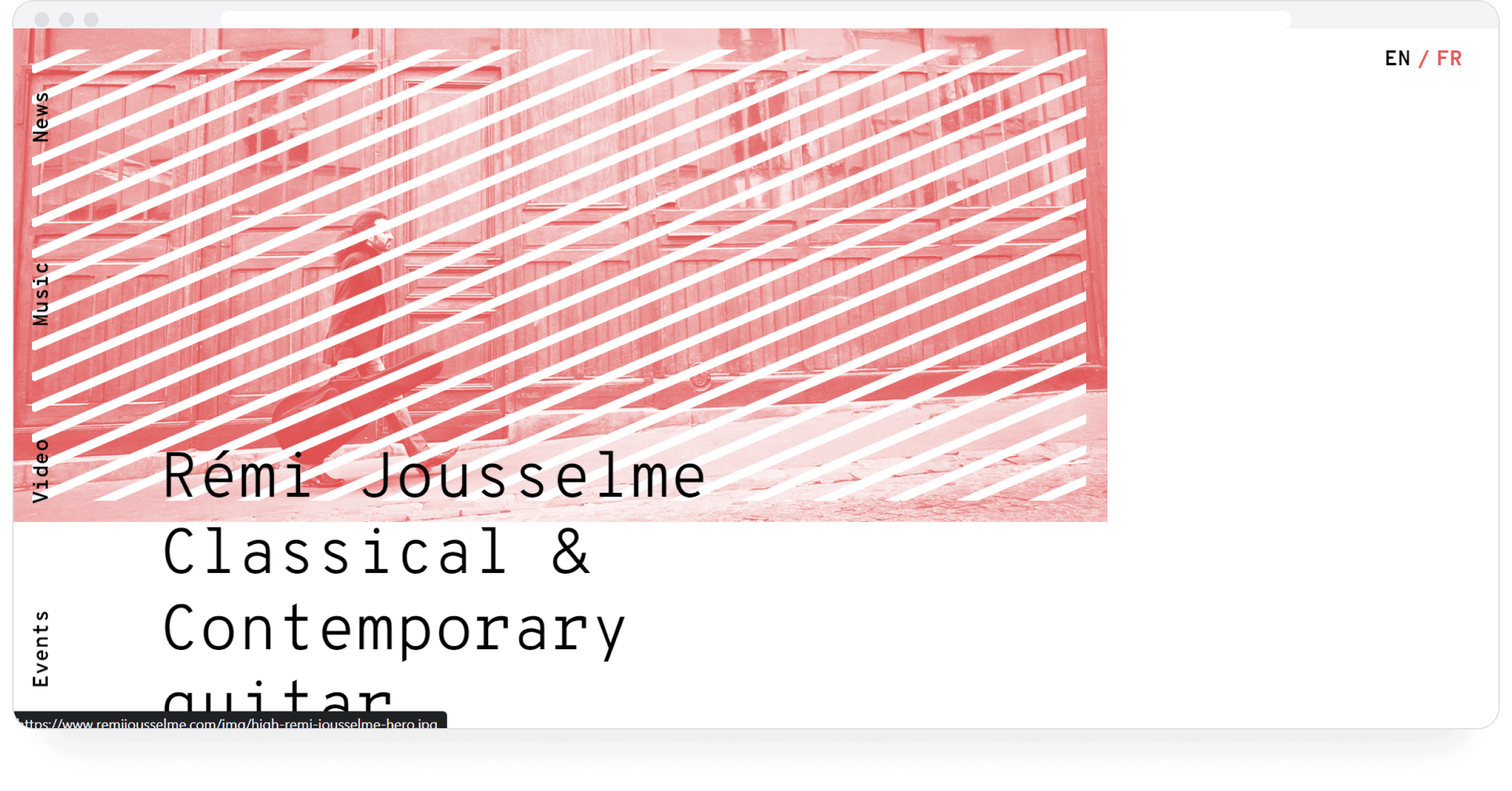 Remi Jousselme's portfolio on Strikingly