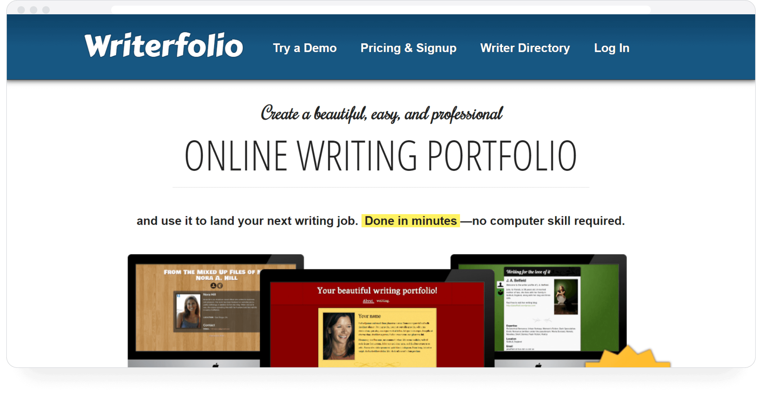 Writerfolio