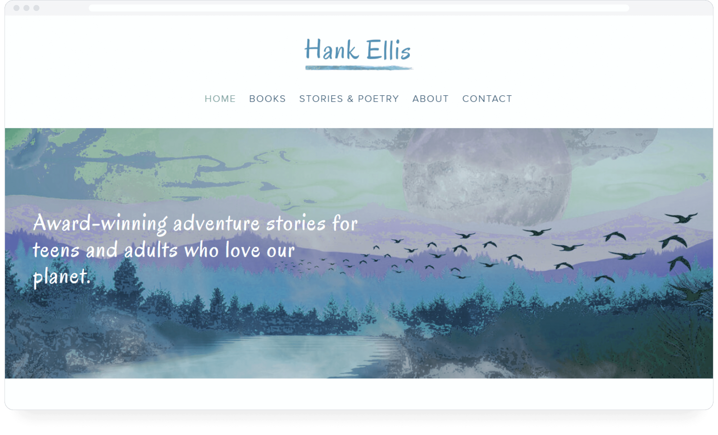 10 Top Writing Portfolio Websites For Freelance Writers In 2024   12 Hank Ellis Squarespace 