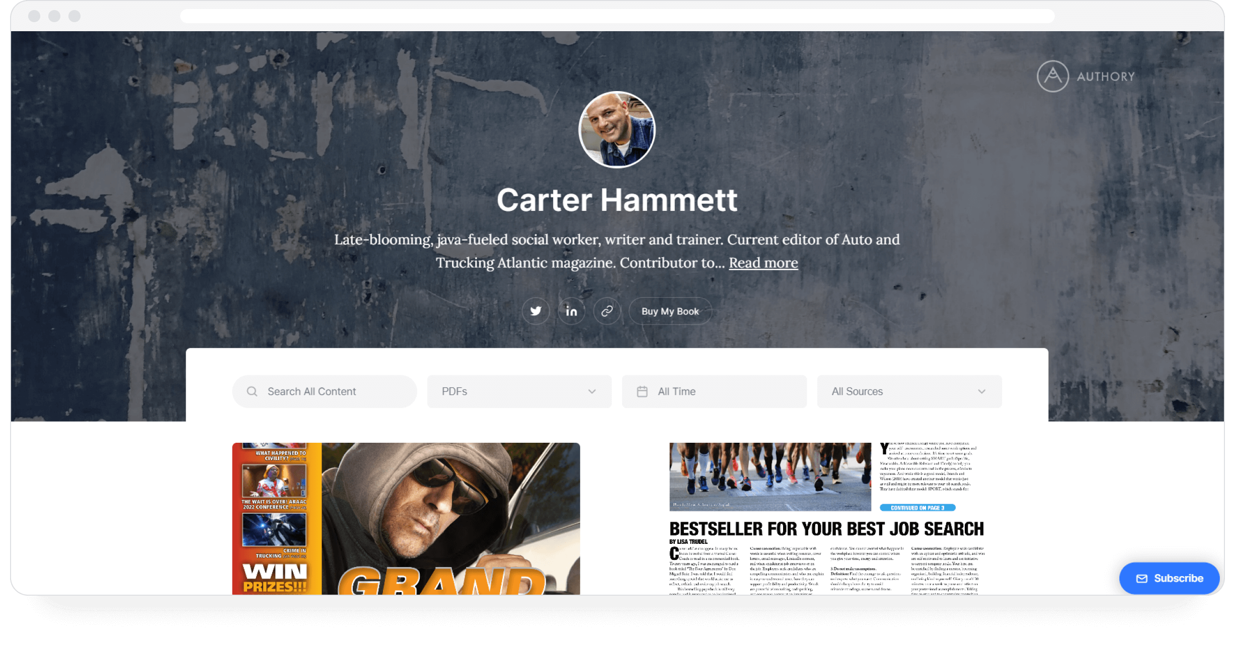 Carter Hammett’s writer-editor portfolio — on Authory