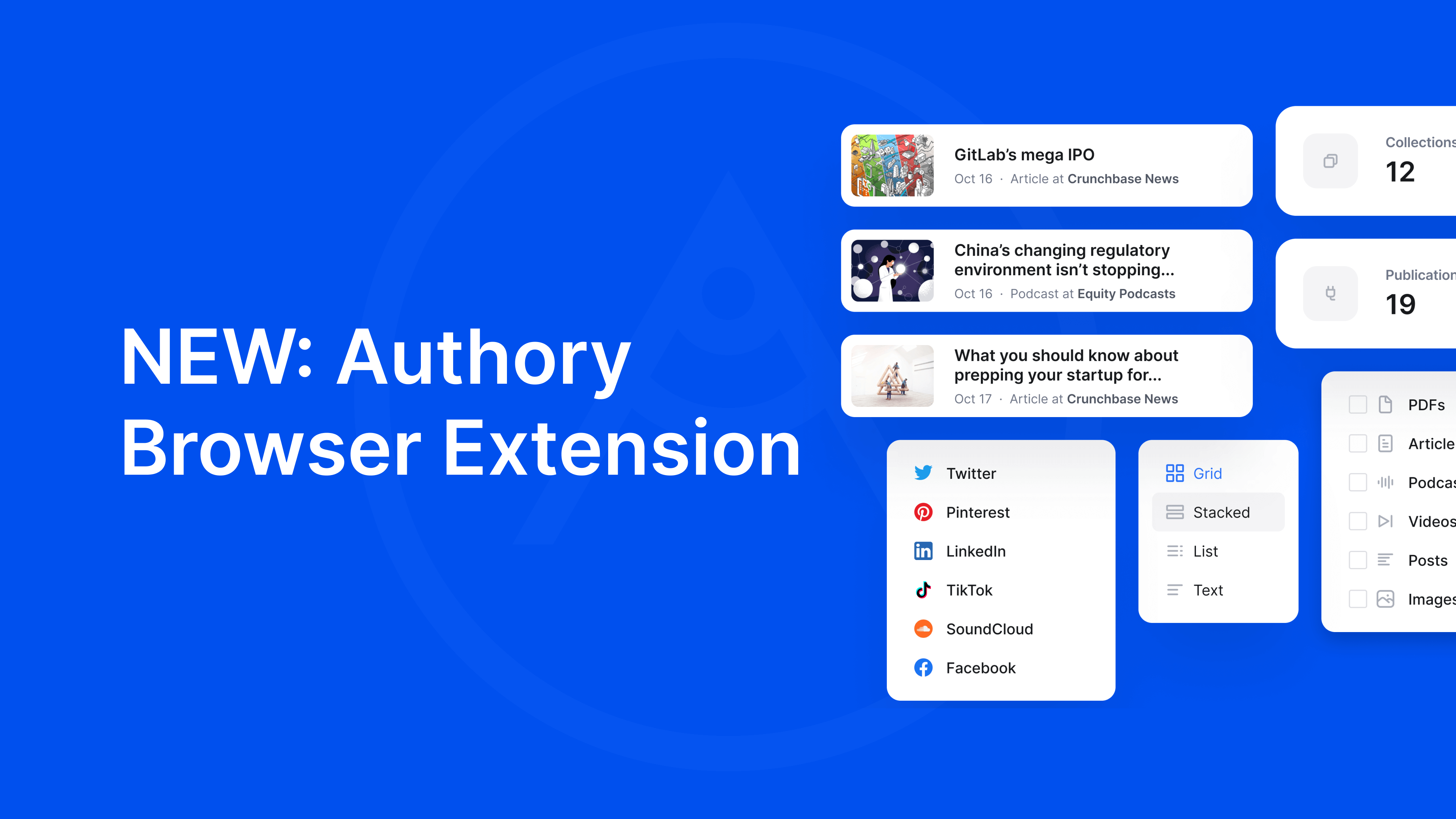 Preview image of Authory Browser Extension: Add work samples with a single click