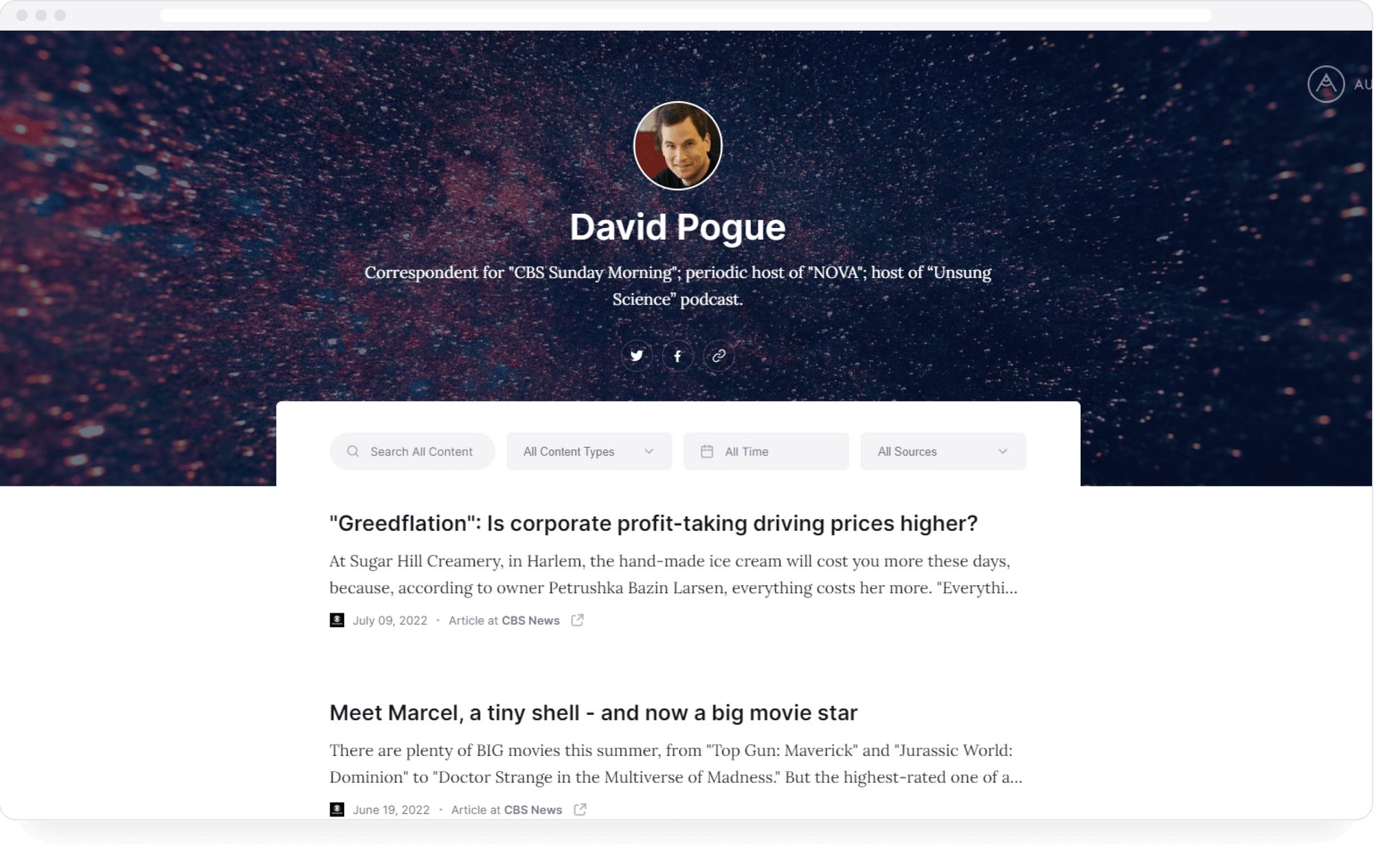 6 Content Creator Portfolio Examples to Get Inspired