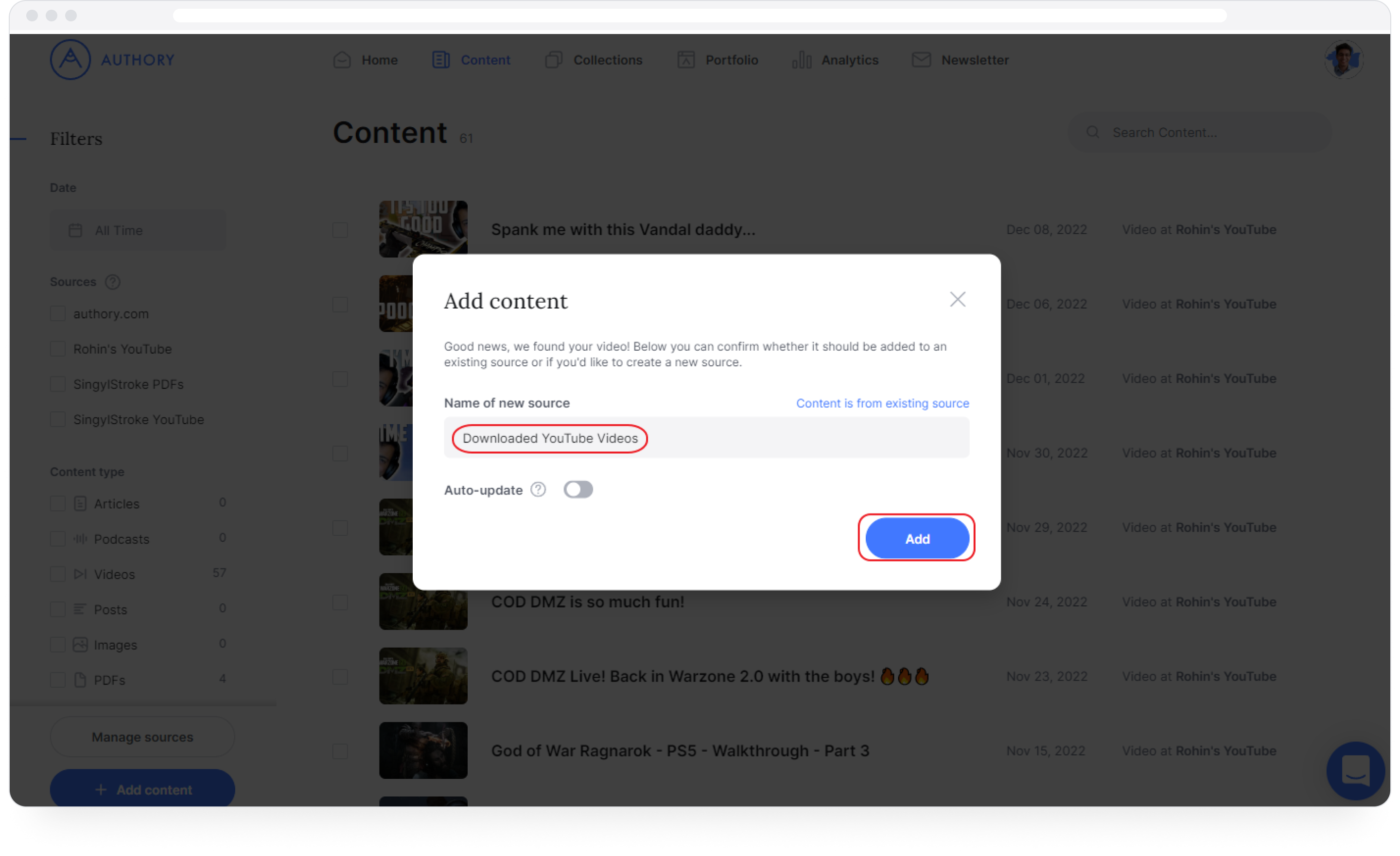 Source Download Youtube Download YouTube Video(s), YouTube Playlists, or YouTube Channels ...